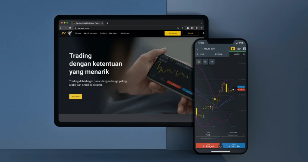 Exness trading